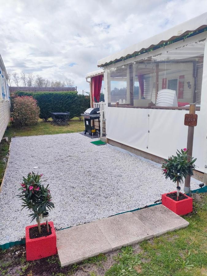 Mobil home climatisé au Domaine Lalande à Mimizan-Plage Exterior foto